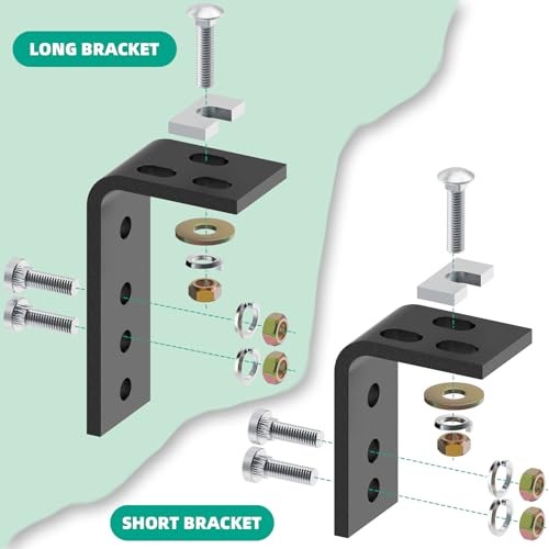 Universal Installation Kit w/Hardware and Brackets Compatible with 5th Wheel