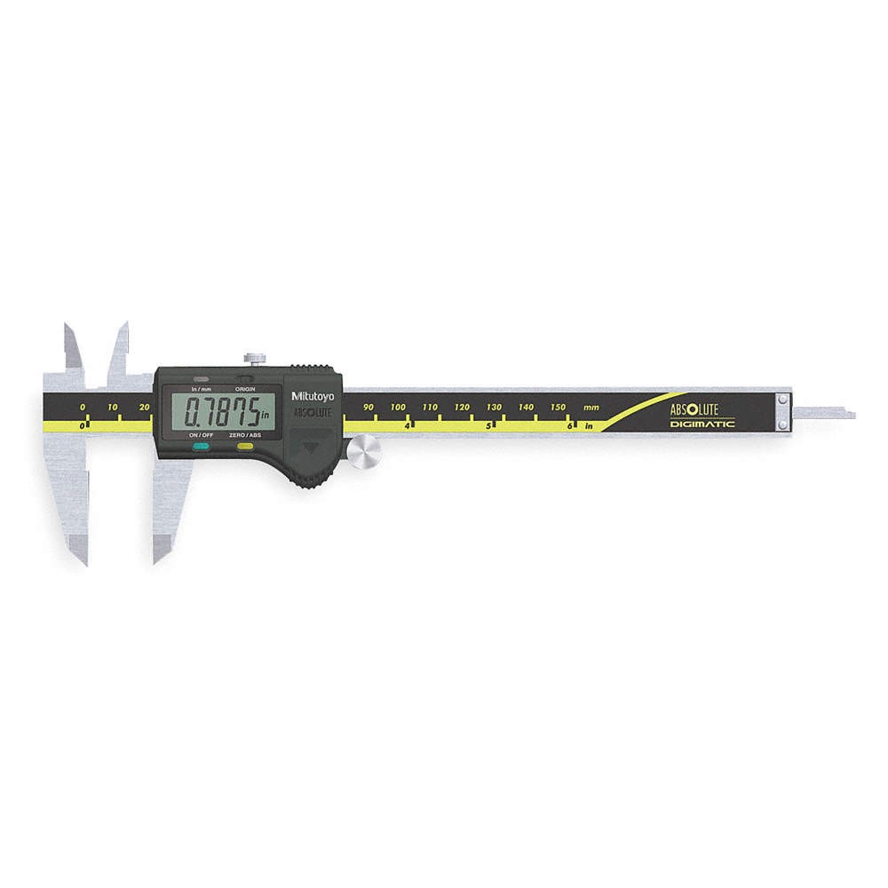 MITUTOYO 500-196-30CAL Absolute Digital Caliper,0" to 6" 5JK63