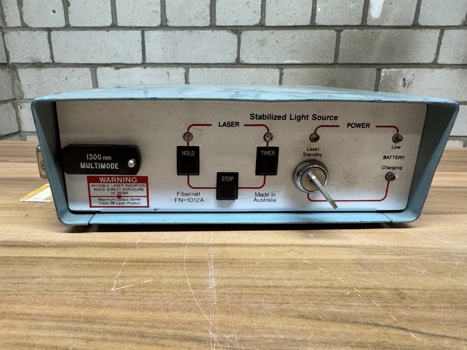 Fibernet SLS Stabilized Light Source - Fiber Optic 1300nm LASER FN-1012A