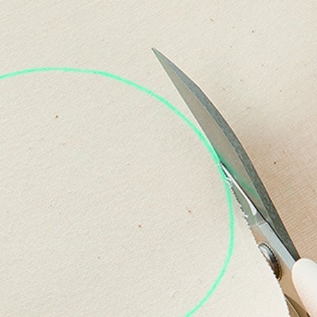 Clover Curved Scissors 140mm for Curved Cutting (36-616)