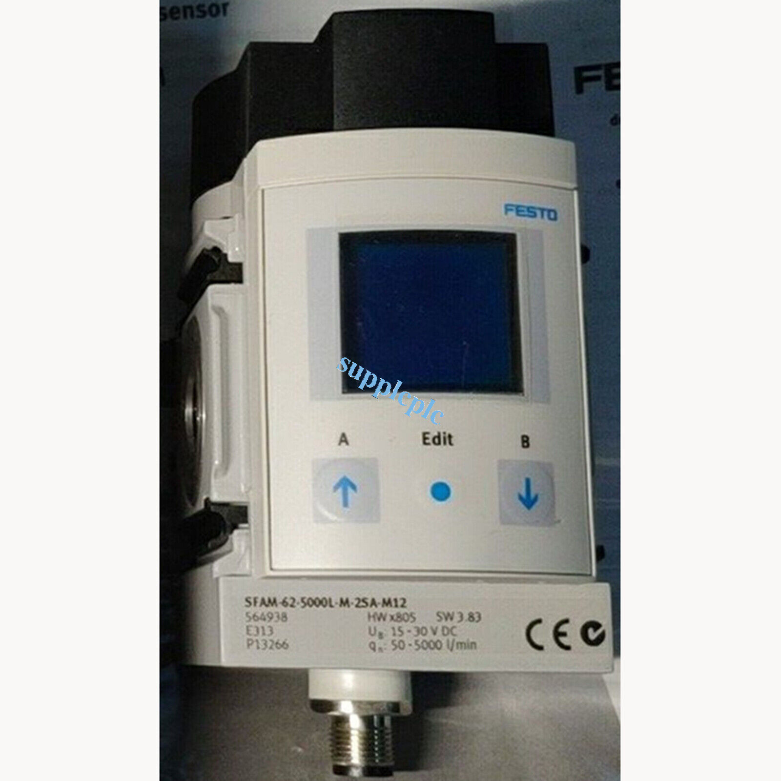 Festo SFAM-62-5000L-M-2SA-M12 564938 flow sensor Fast shipping#DHL or FedEx