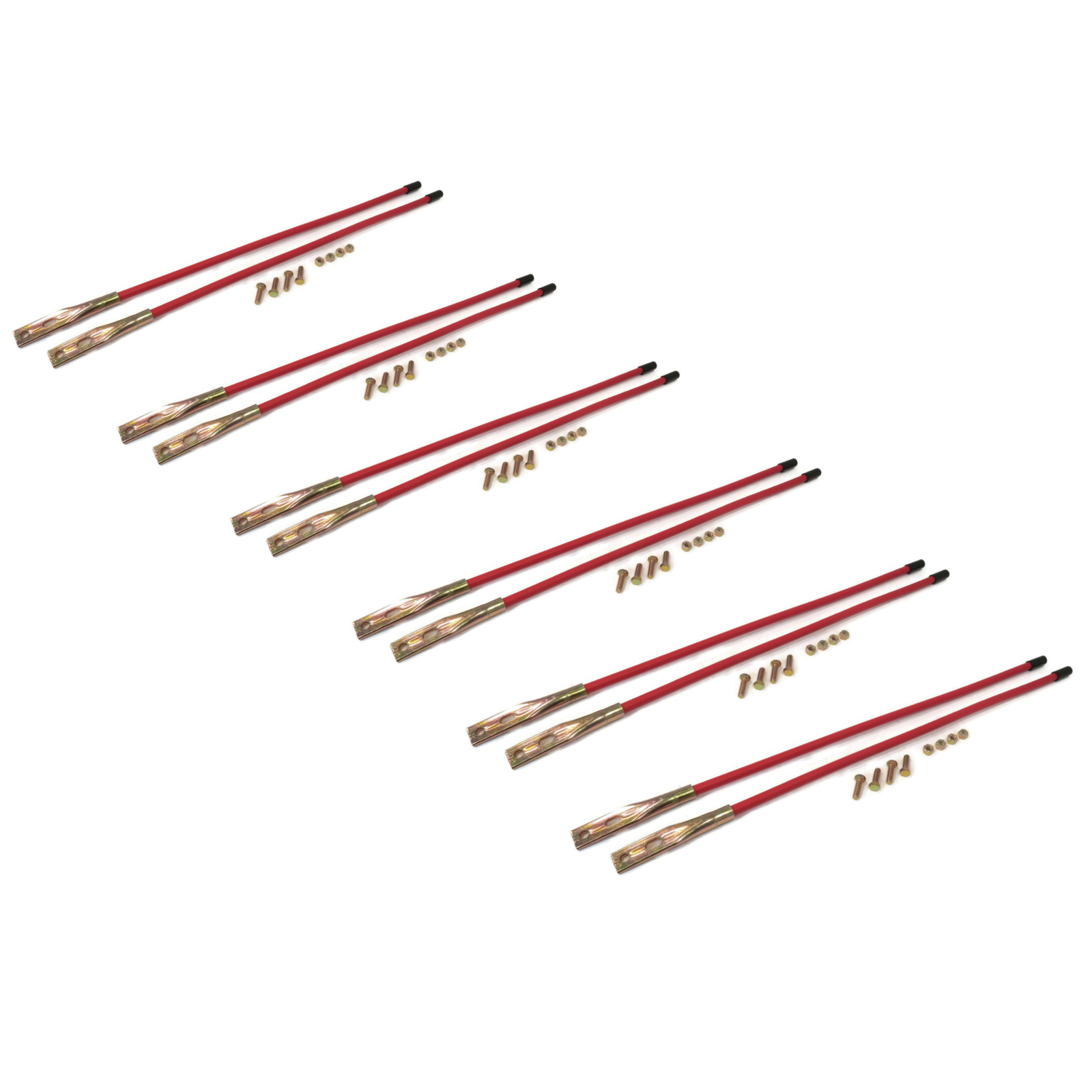 (Pack of 6) Buyers Products Set of 27" Universal Snowplow Blade Guide, 1308200