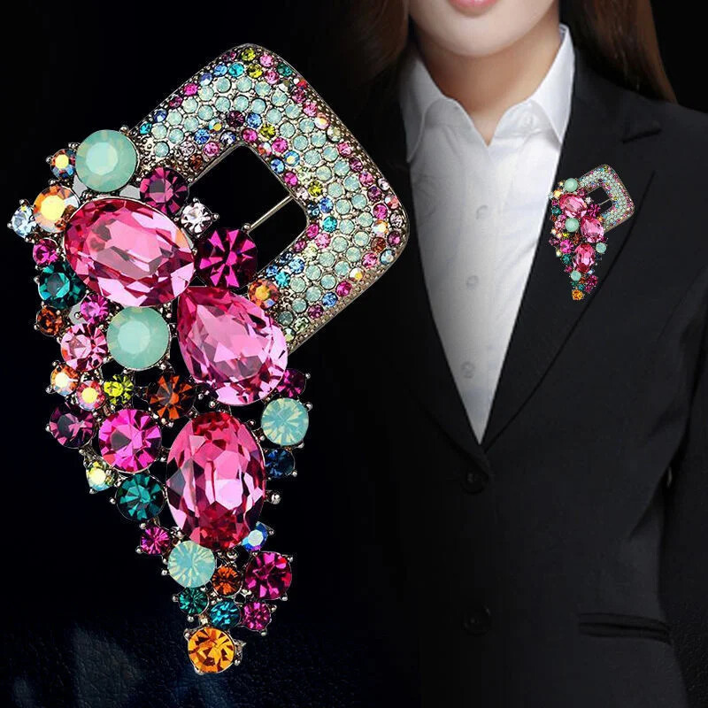 Women Simple Suit Coat Accessories Sweater Brooch Corsage Mother's Day Gift