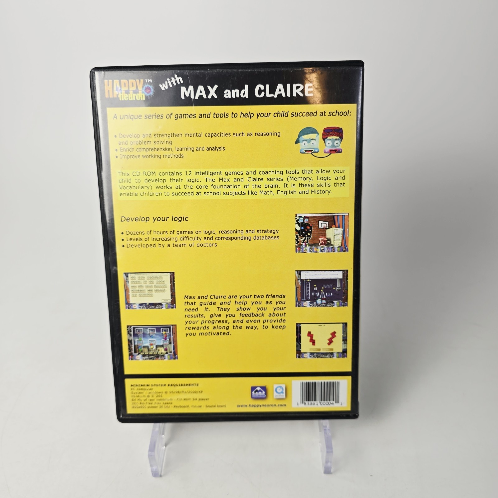 Develop Your Logic With Max & Claire PC CD Games Tools Problem Solving School