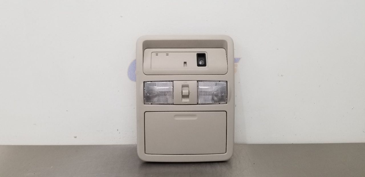 19 NISSAN TITAN PRO 4X FRONT CENTER ROOF OVERHEAD CONSOLE GRAY
