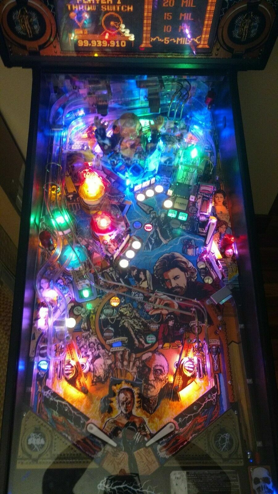 FRANKENSTEIN - NON GHOSTING Lighting Kit custom SUPER BRIGHT PINBALL LED KIT