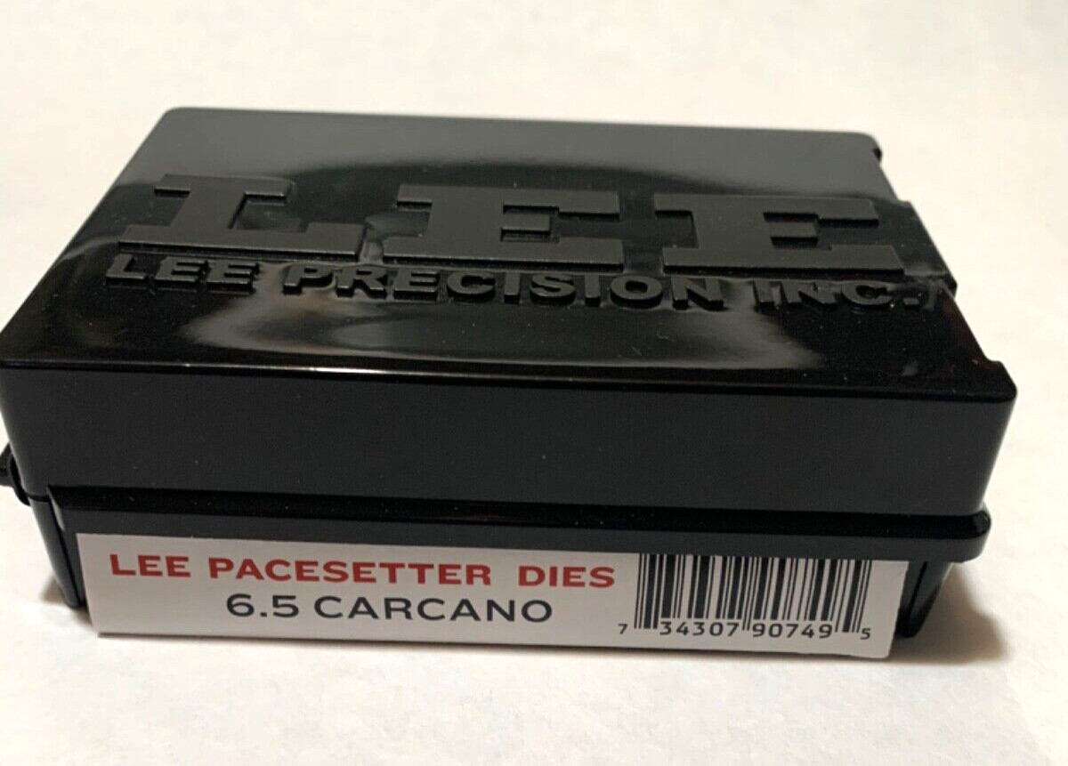 LEE 90749 6.5 Carcano Pacesetter 2-Die Set *FAST INSURED SHIPPING*