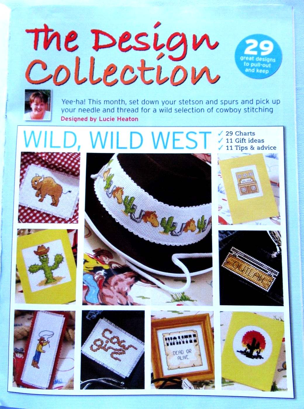 Wild Wild West Assortment Design Collection 29 CROSS STITCH PATTERNS