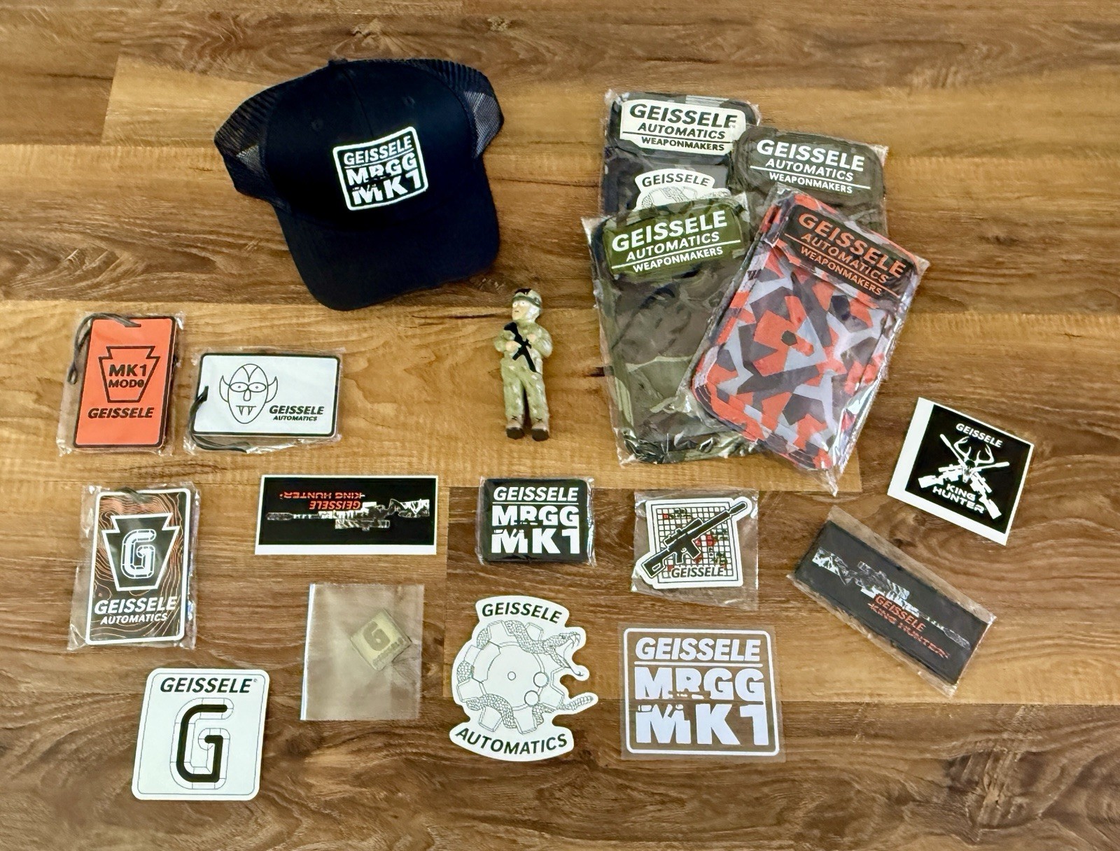 Geissele Tactical Patches, Stickers, Hat, Misc Las Vegas Shot Show 2026, NEW