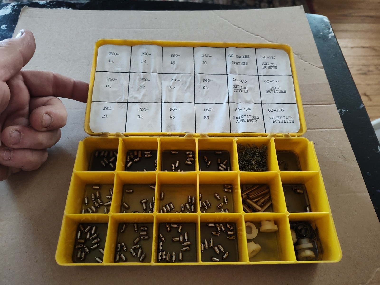 Allegheny Distributors Locksmith Pin Repinning Sets Re-key Lock Part Set Lot #6