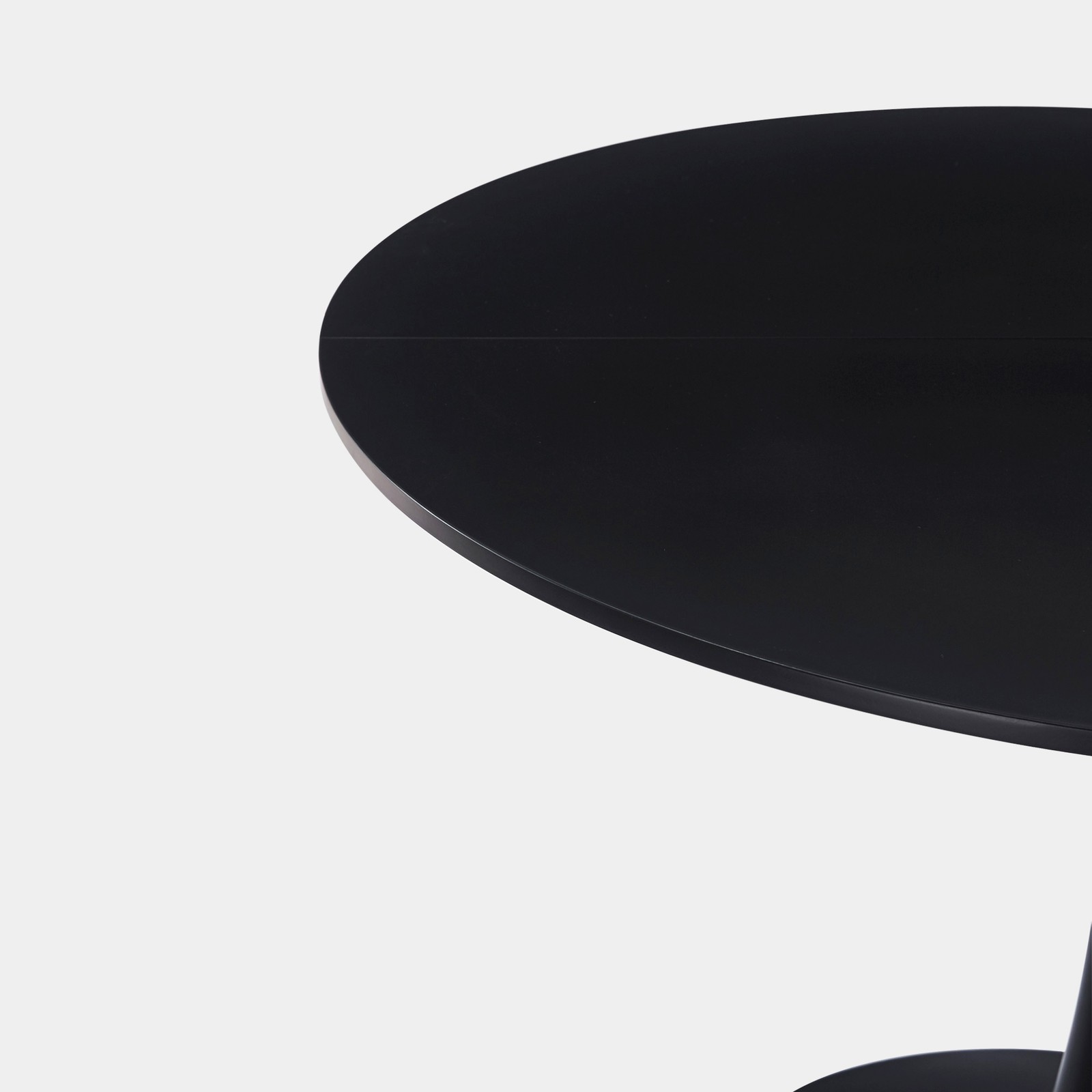 Round Tulip Dining Table 42'' Kitchen Table Pedestal Dining Table w/ MDF Top
