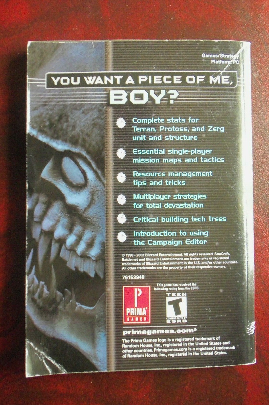 Starcraft Mini Prima Strategy Guide