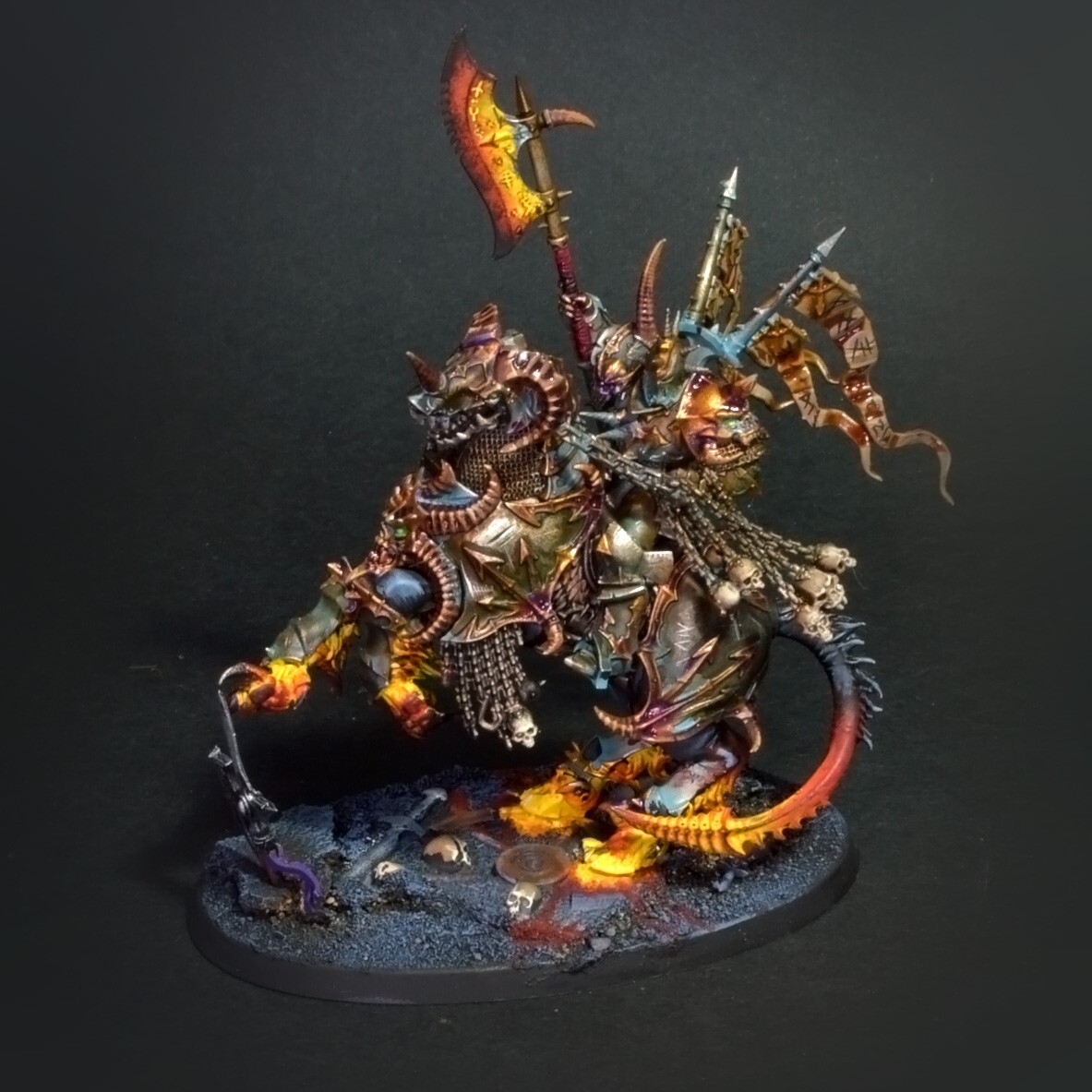 Eternus, Blade of The First Prince Chaos Age of sigmar ** COMMISSION ** painting