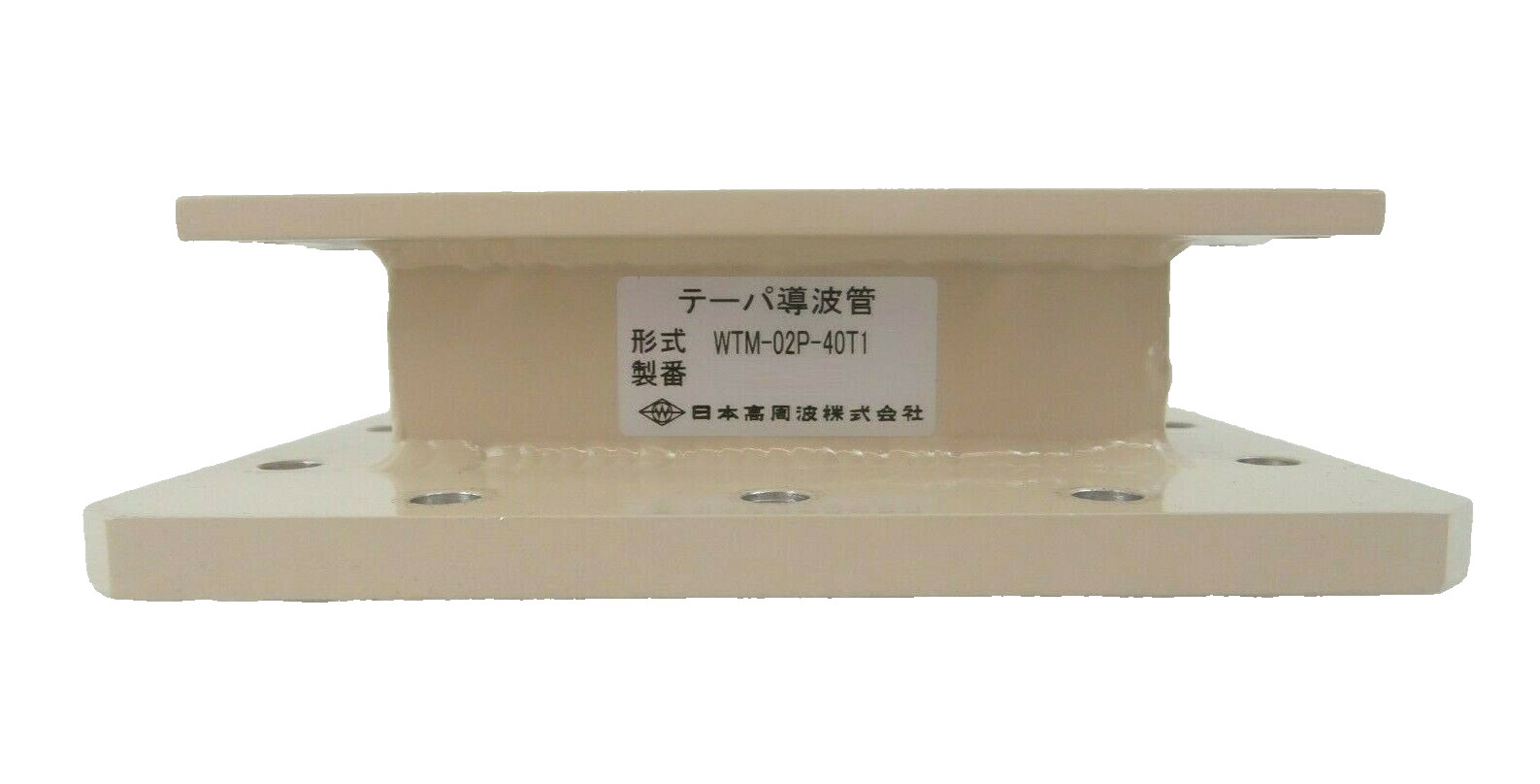 Nihon Koshuha WTM-02P-40TI Waveguide Coupling TEL Tokyo Electron Trias Working