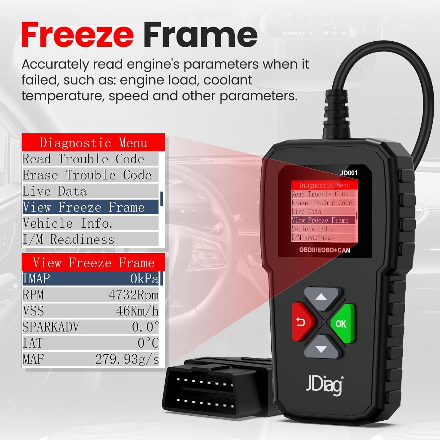 OBD2 Scanner Code Reader Diagnostic Tool For GM CHEVY GMC Trucks & Vans