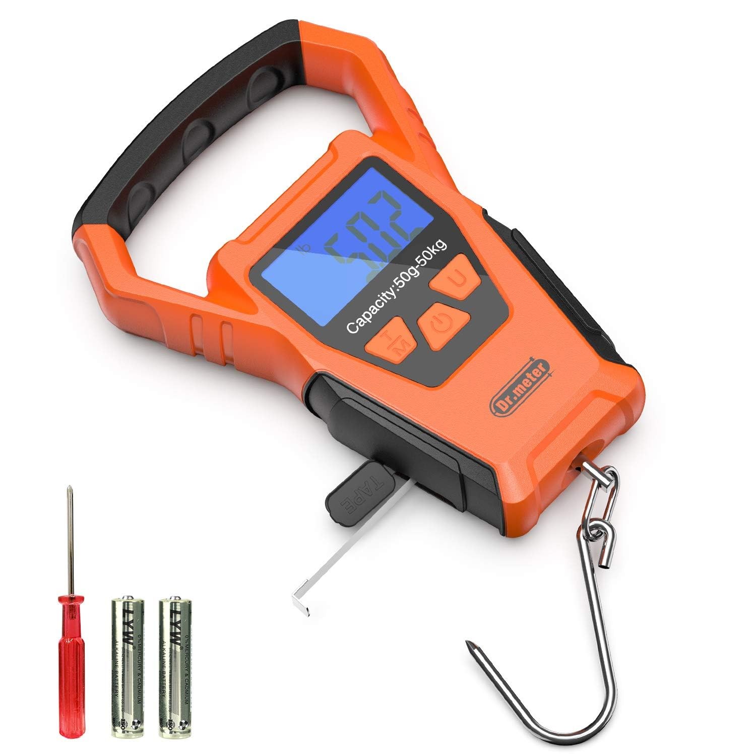 Fish Scale Waterproof: Luggage Weight Scale with Bigger Handle and Hook Upgra...