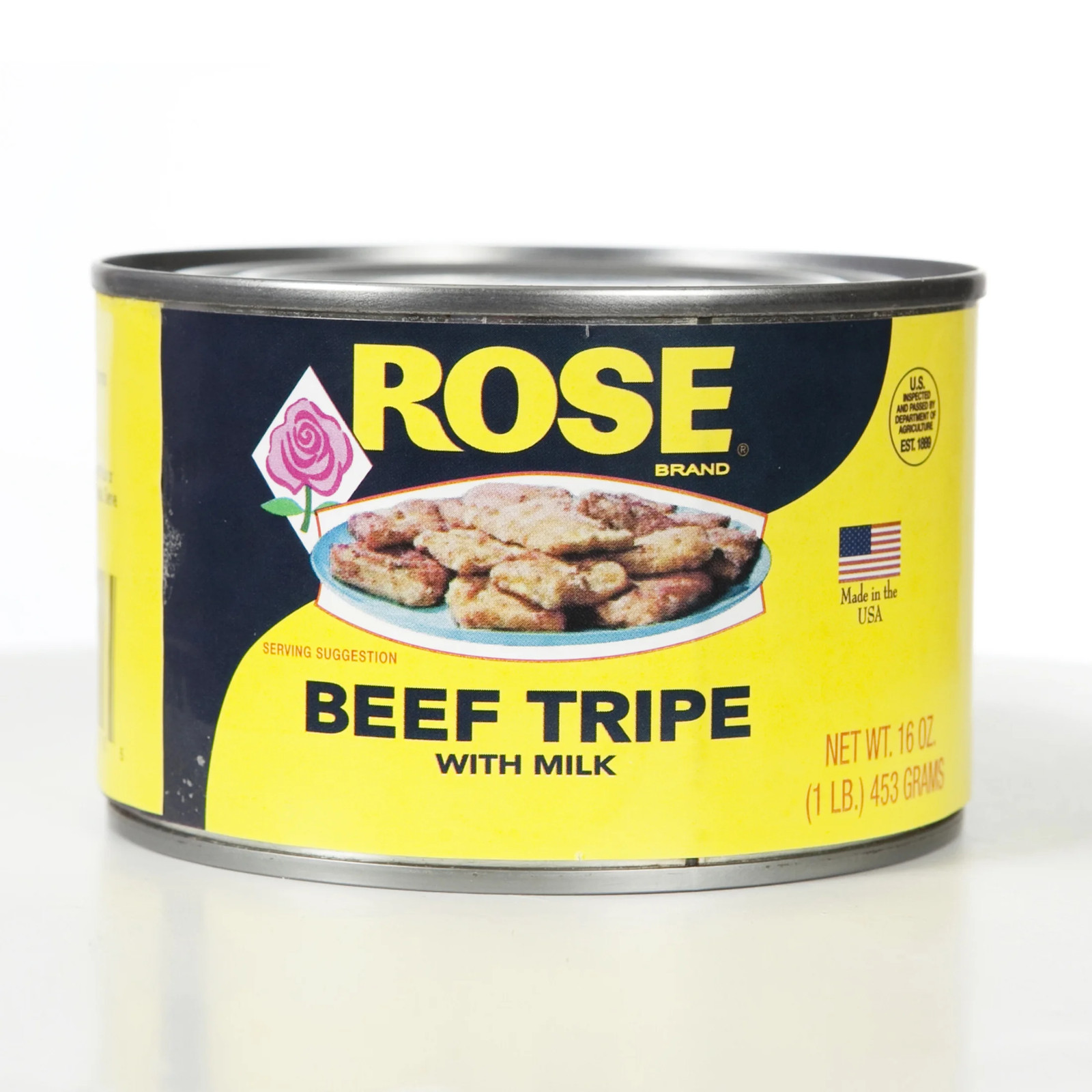 Beef Tripe with Milk 16 oz Can