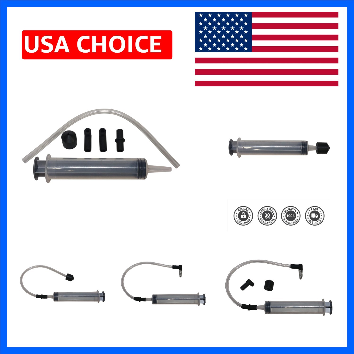 Do All Vacuum Brake Bleeding - Master Cylinder Bench Bleeder Kit
