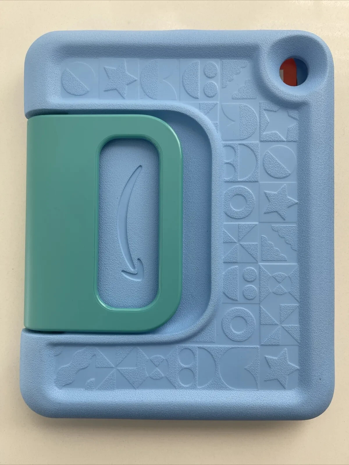 Amazon Kid-Proof Case for Fire 7 Fits 12th Gen 2022 Blue And Green