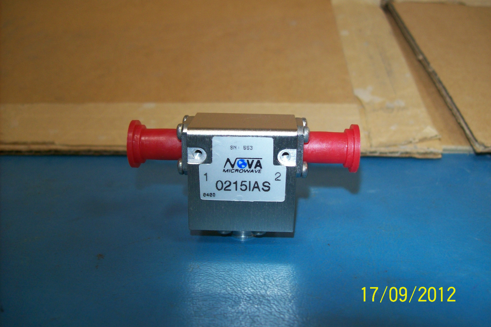 NOVA MICROWAVE ISOLATOR  (SMA) 0215IAS