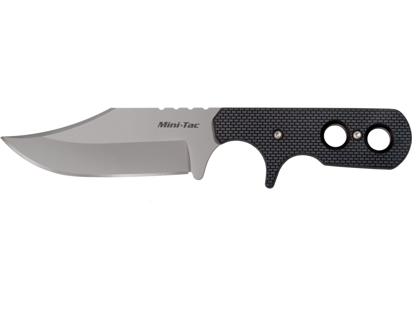 Cold Steel Mini Tac Bowie Fixed Blade Knife 3.625" Bowie 8Cr13MoV Satin Blade