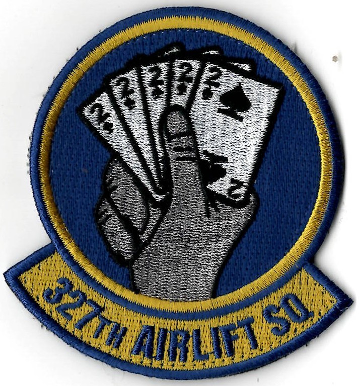 USAF 327th AIRLIFT SQUADRON MILITARY PATCH