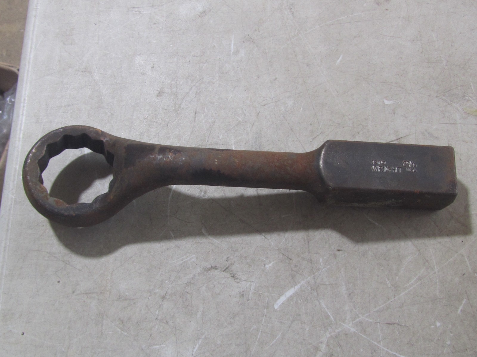Wright Tools 1970 HAMMER STRIKING FACE 2-3/16" OFFSET BOX WRENCH 12 POINT