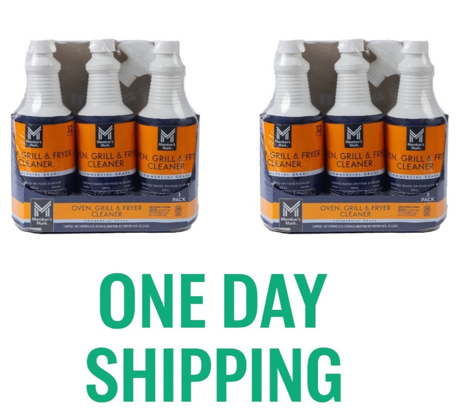 Member's Mark Commercial Oven Grill and Fryer Surface Cleaner, 32oz - 6 Pack