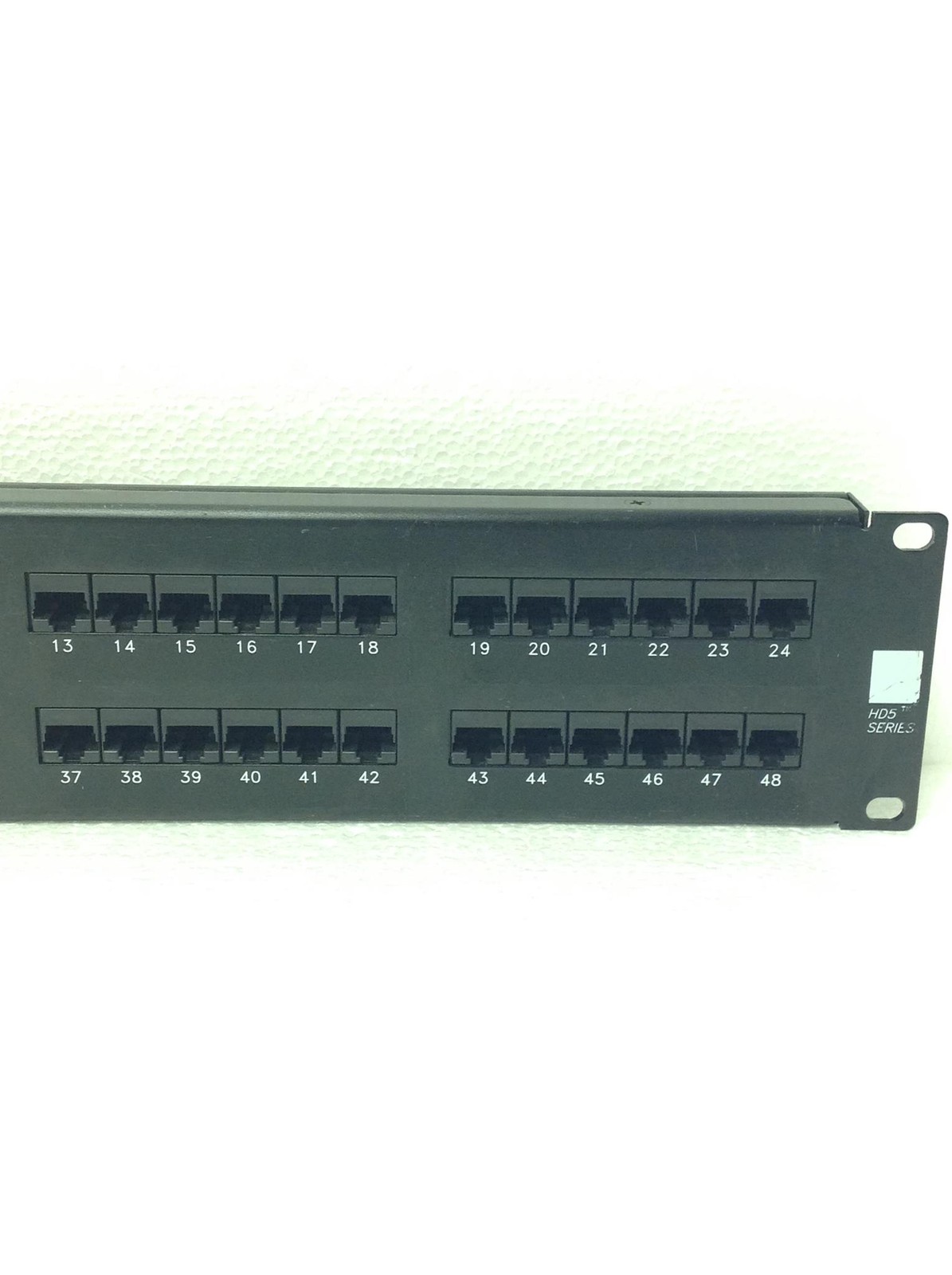 20x SIEMON High Density Cat 5e 48-port Patch Panel HD5-48T4 2RMS T568A WORKING