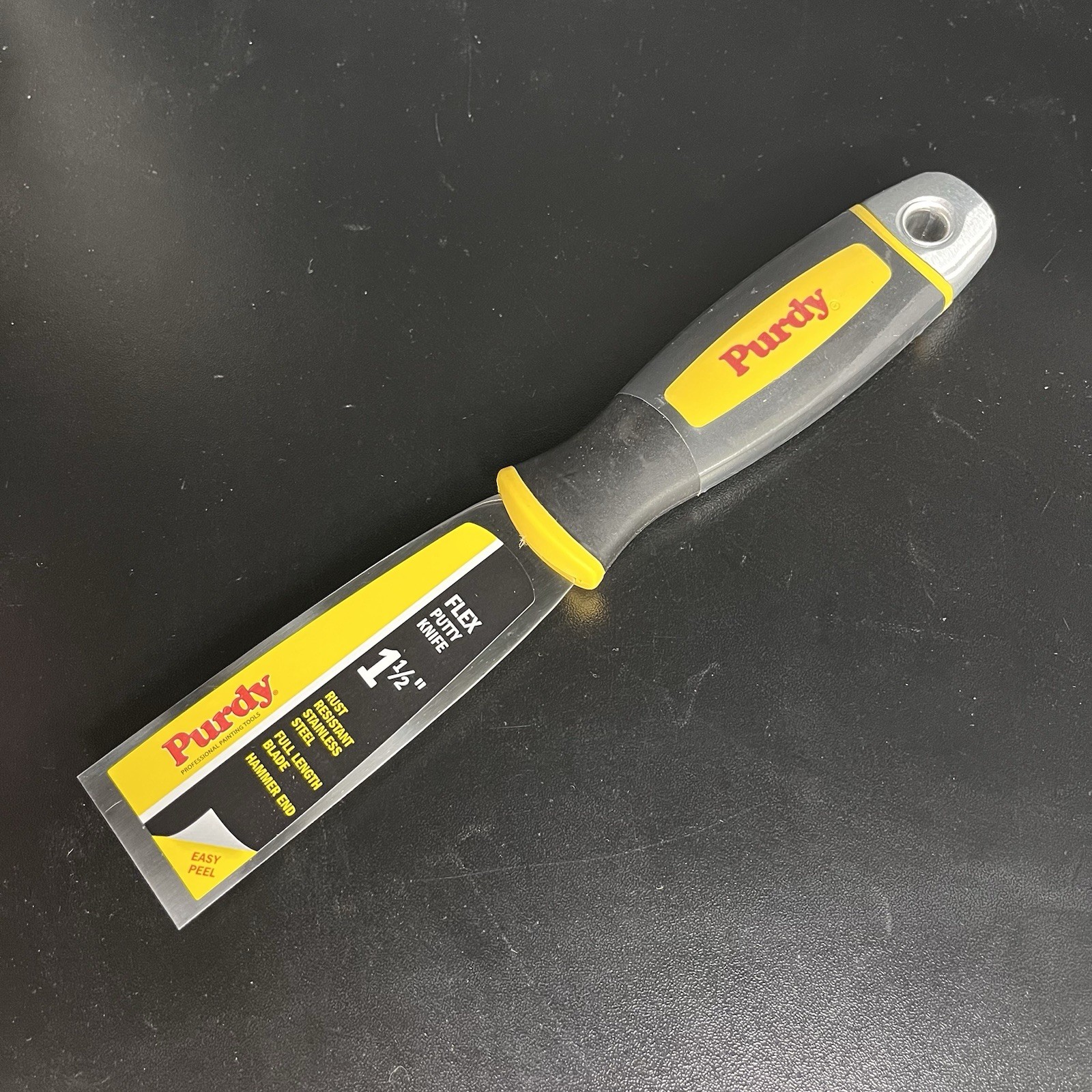 Purdy 1.5” Premium Flex Putty Knife Stainless Steel Hammer End