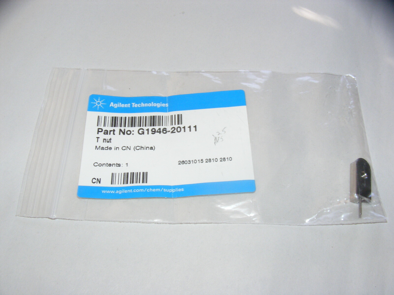 Agilent G1946-20111 T Nut