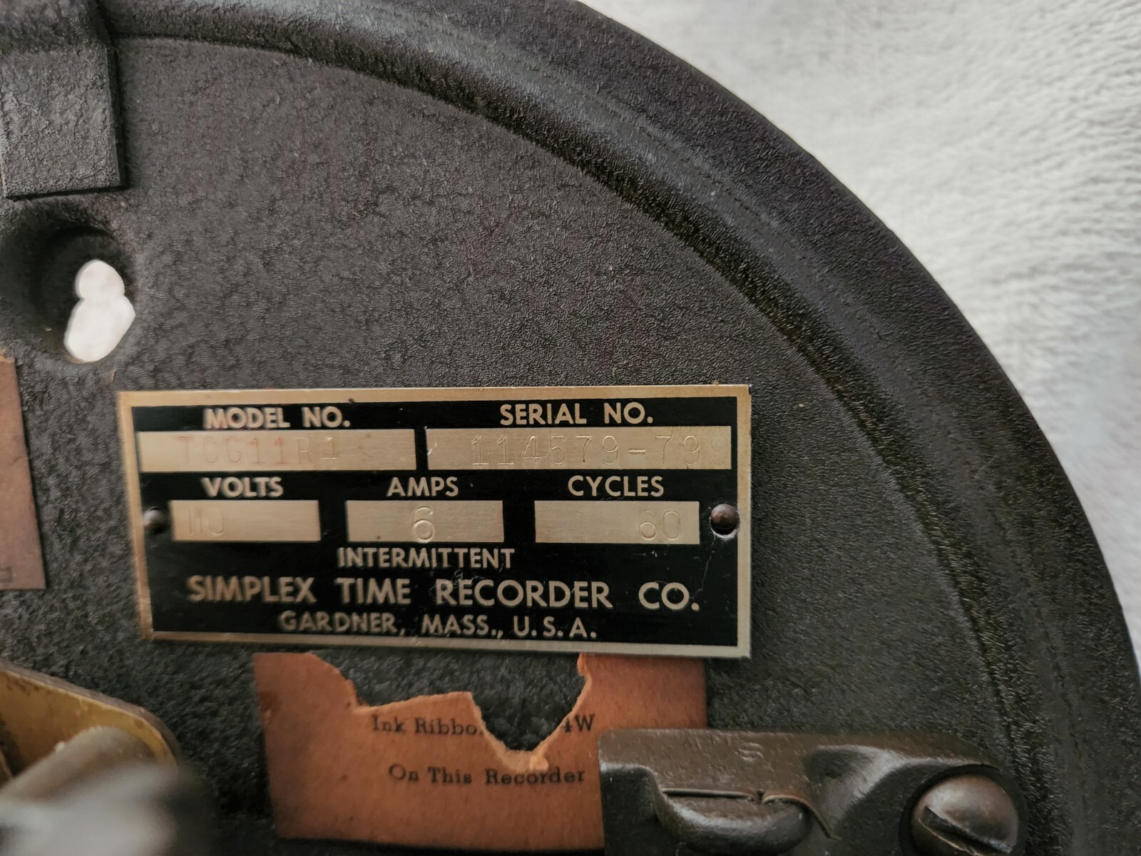 RARE SIMPLEX Job Cost Recorder