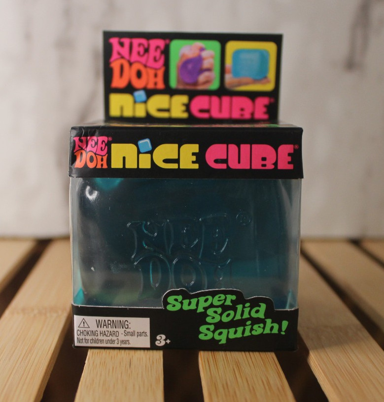 NeeDoh Nice Cube Blue New Sealed Exact Unit Photo - Brand New/Factory Sealed! CE