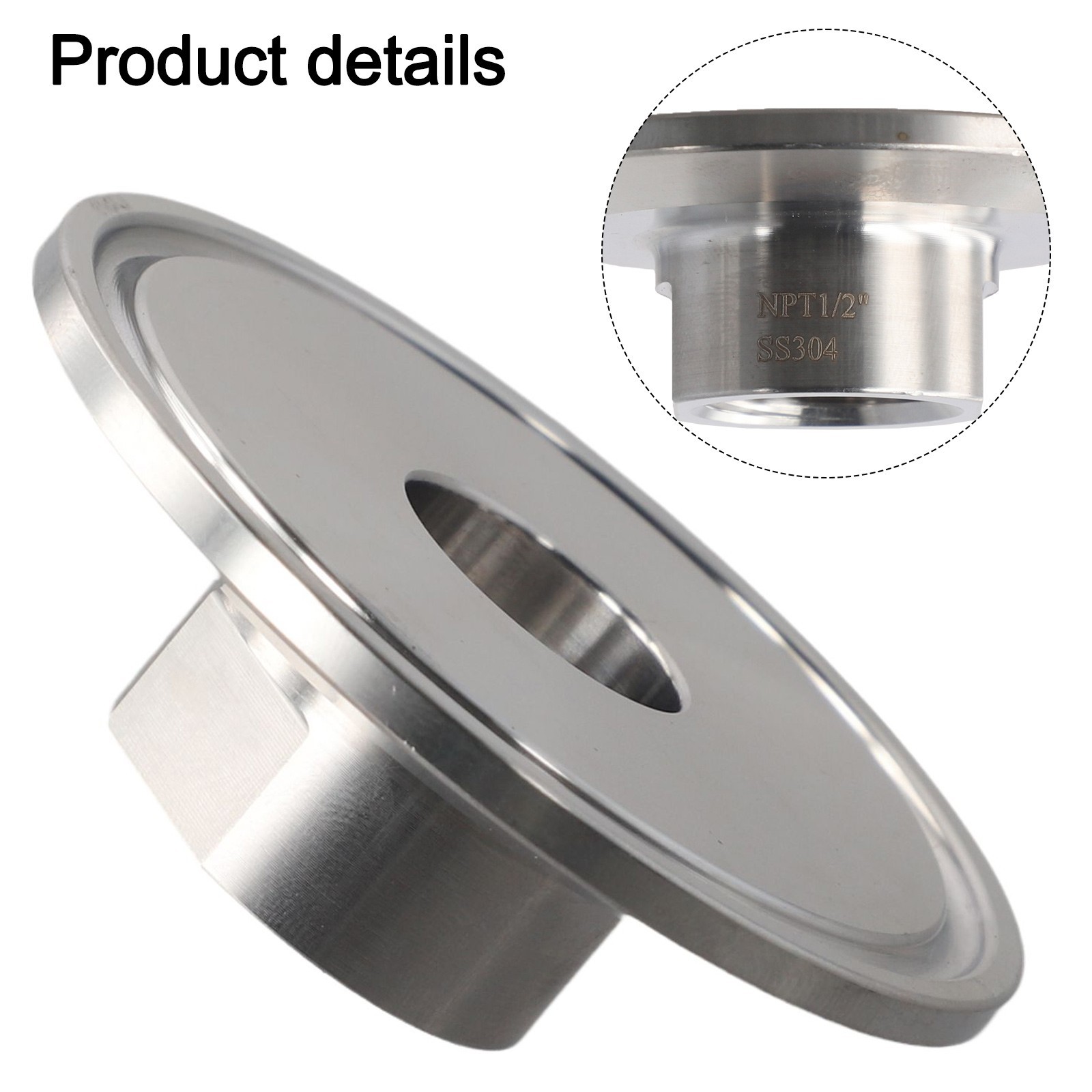 Efficient Pneumatic Tri Clamp Connector for Various Industries NPT Compatible