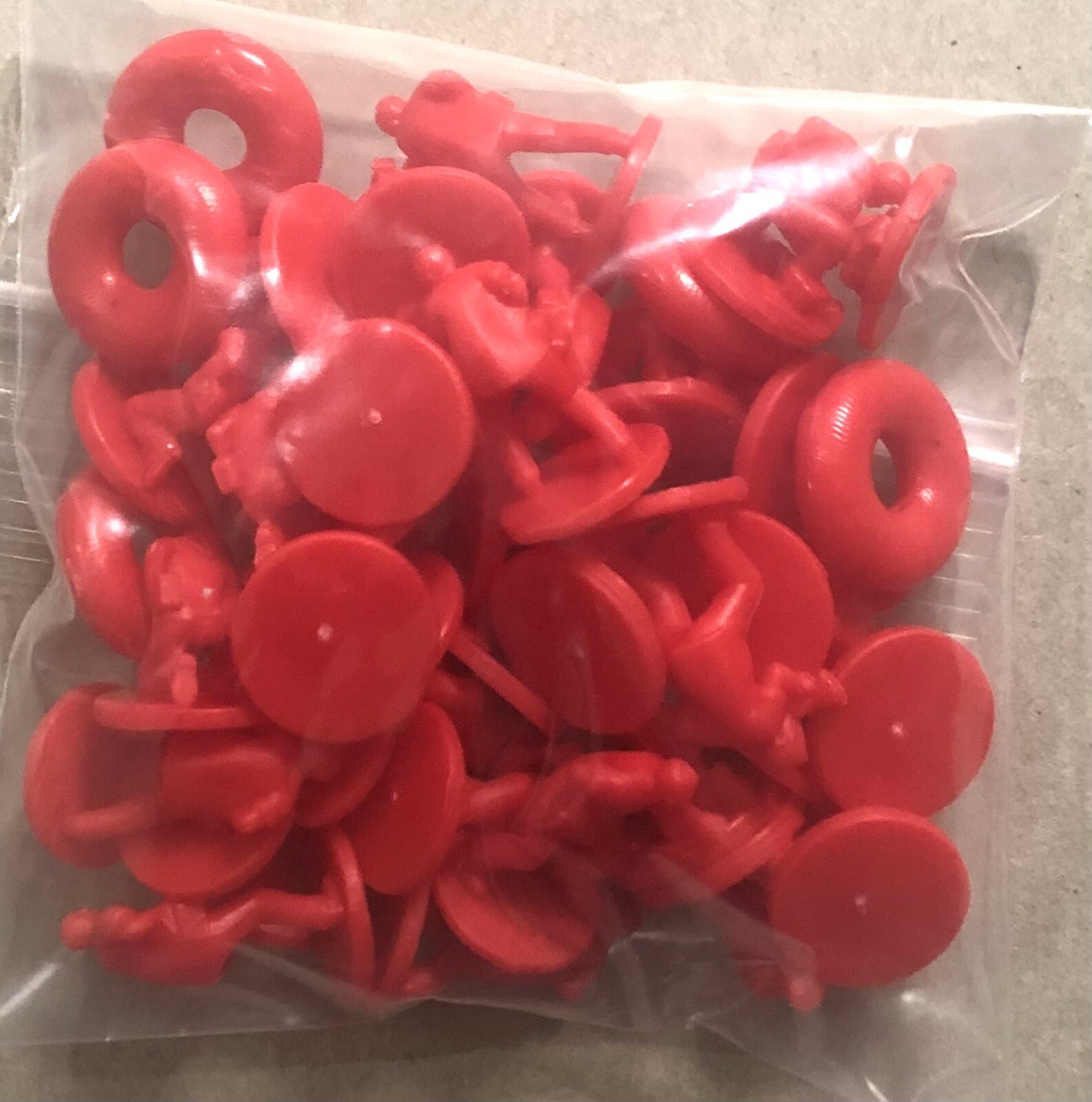 Risk Office Politics Game 2018 Hasbro Replacement Part - Red Pawn Set NEW