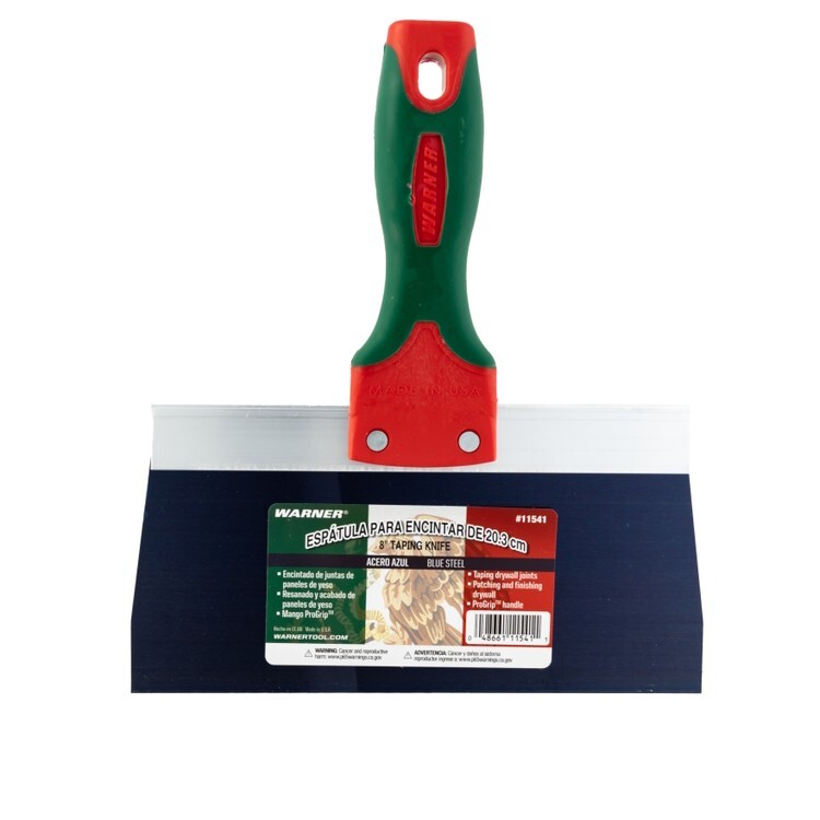 Warner Mexican Heritage Blue Steel Taping Knife Set (8,10,12")