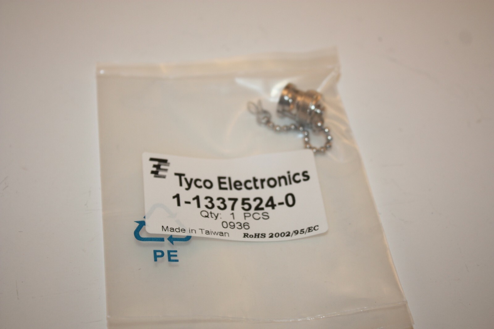 Tyco Connector Cap Cover for BNC Jacks 1-1337524-0 NEW Bag of 10