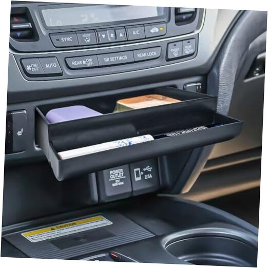 Console Drawer Tray Compatible with Honda Pilot 2016-2022/ Ridgeline 2017