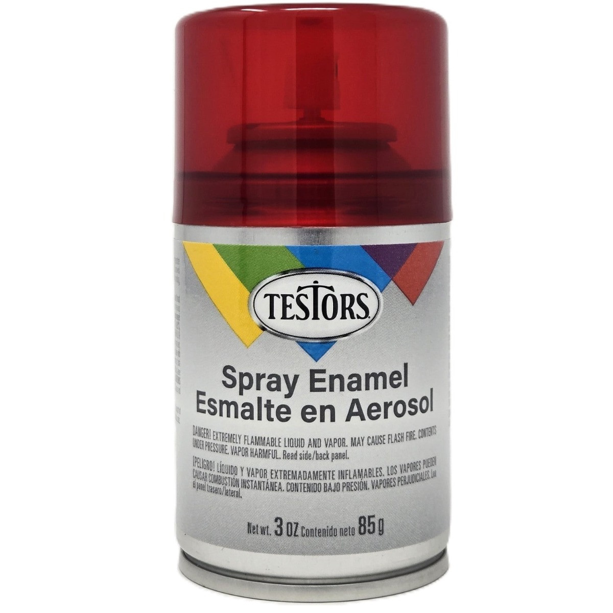 Testors Custom Red 3oz Spray Paint 1605