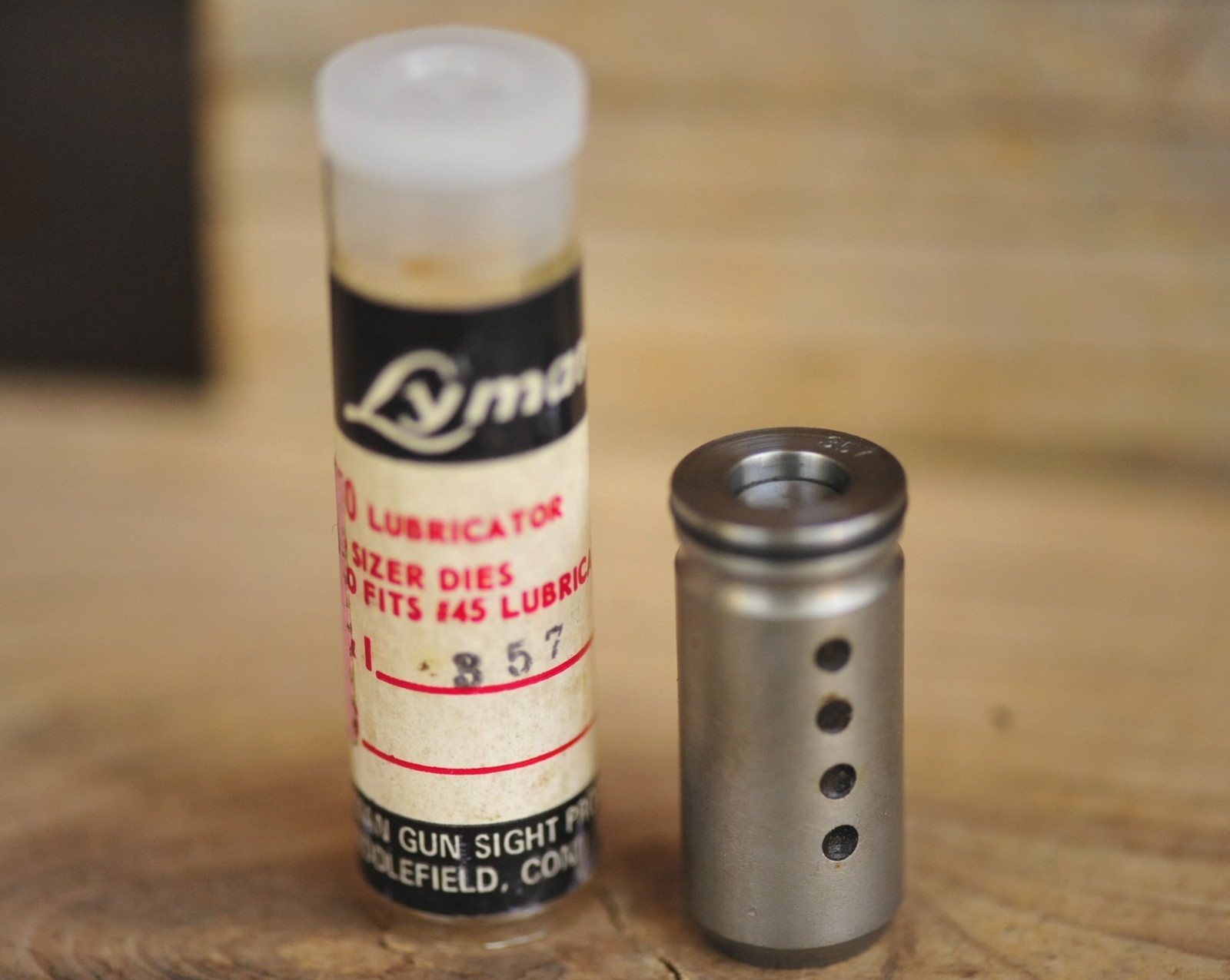 Lyman Products #450 Bullet Lube & Sizer Dies H&I .357