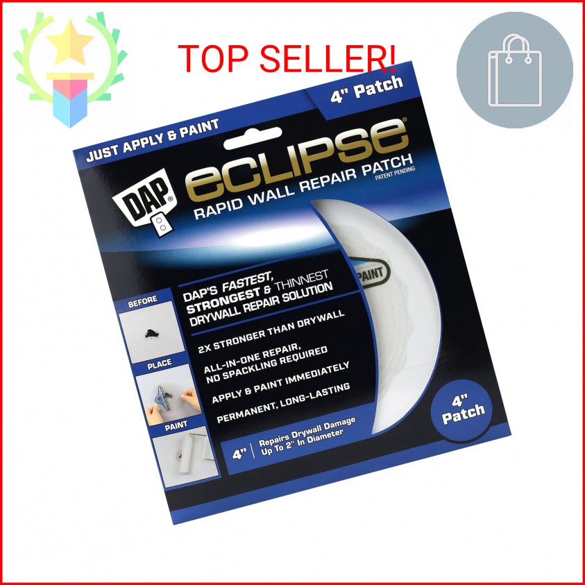 DAP Eclipse Rapid Wall Repair Patch, 4 in (7079809163)