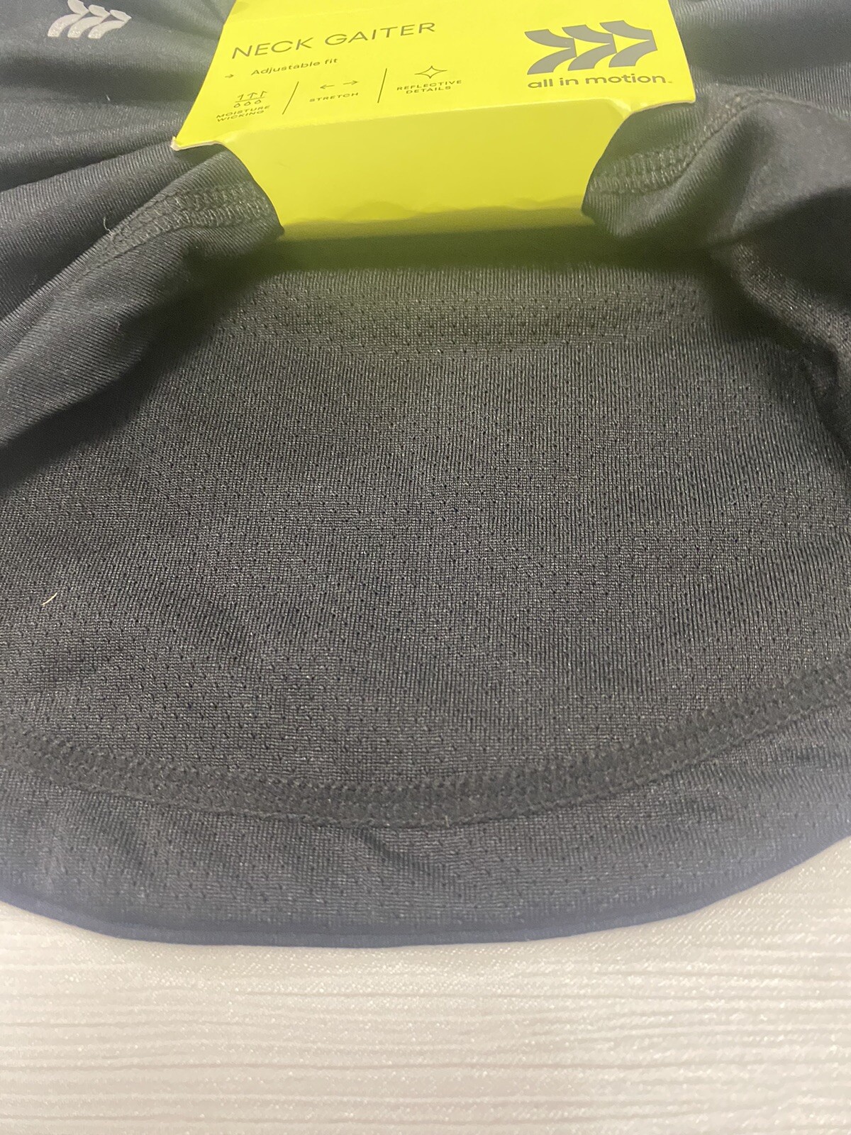 All In Motion - Black Neck Gaiter Coverage