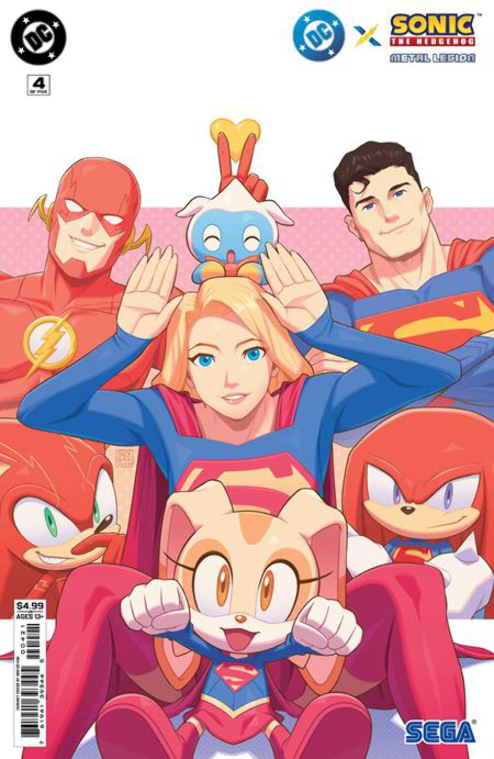 DC X Sonic The Hedgehog Metal Legion #4 (Of 5) Cvr B Min Ho K (PRESALE 08/05/26)
