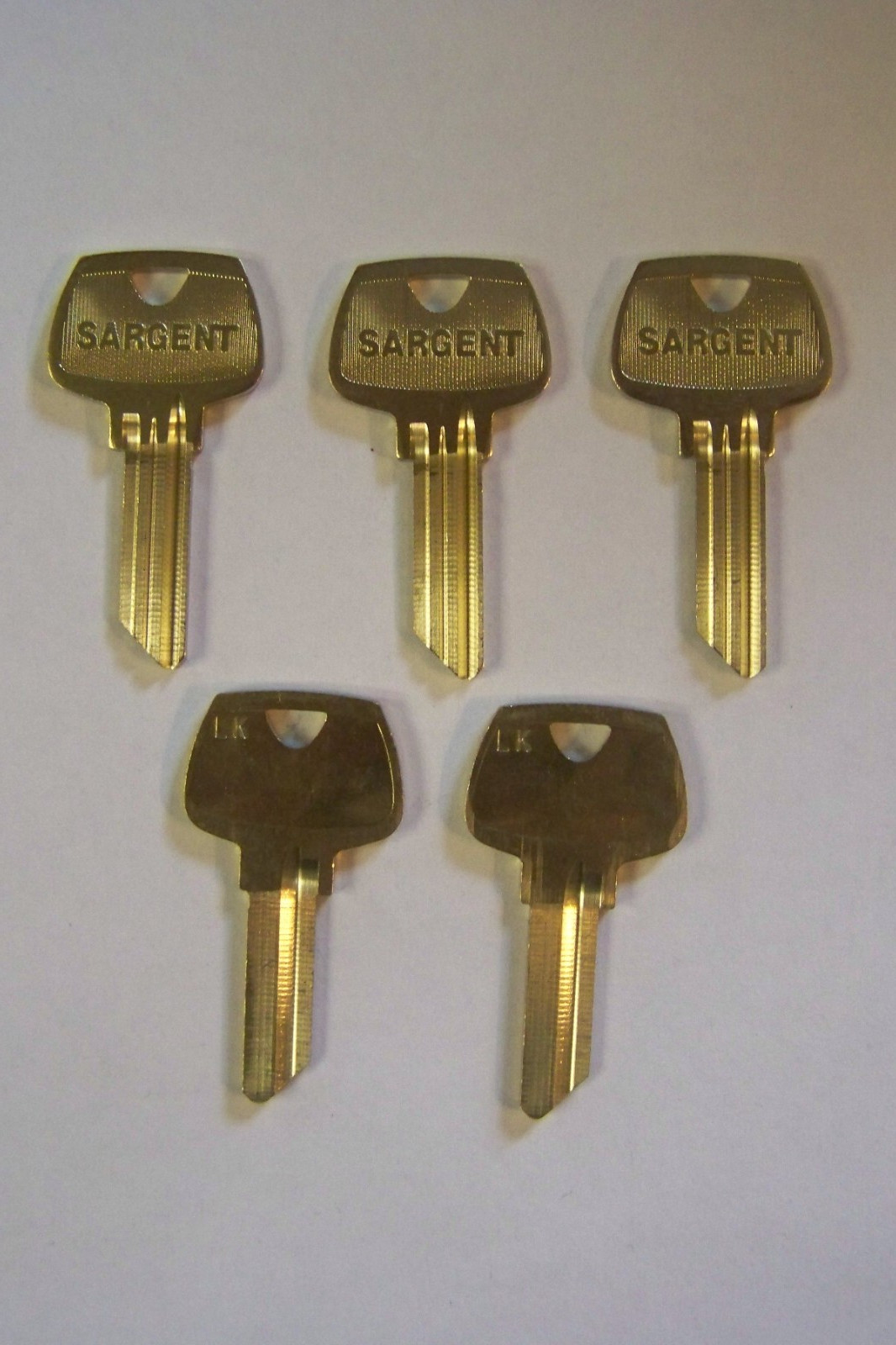 SARGENT OEM  5 PIN LK KEY BLANKS