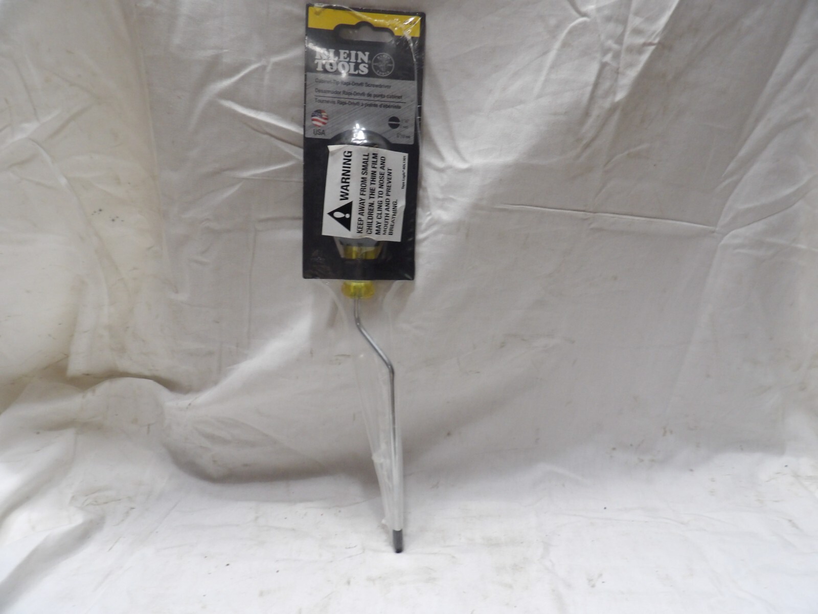 Klein Tools Cabinet-Tip Rapi-Driv Screwdriver - Made in the USA