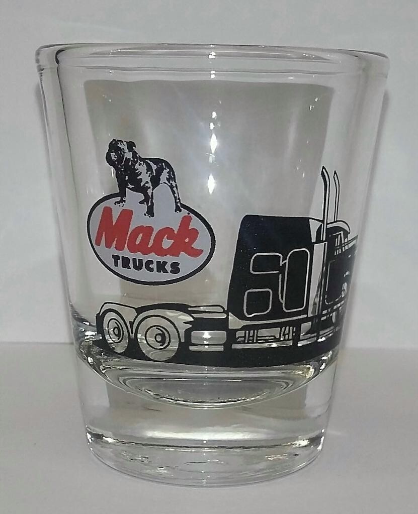 Mack Truck 1½ Shot Glass
