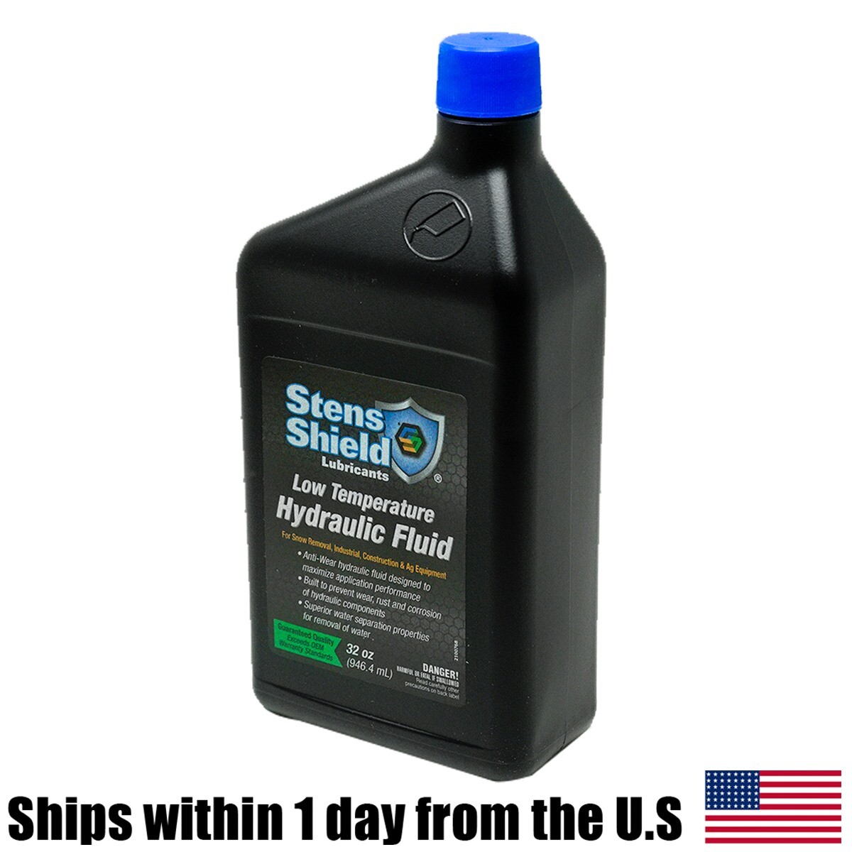 12PK Stens Shield Low Temperature Hydraulic Fluid 770790 32 oz.