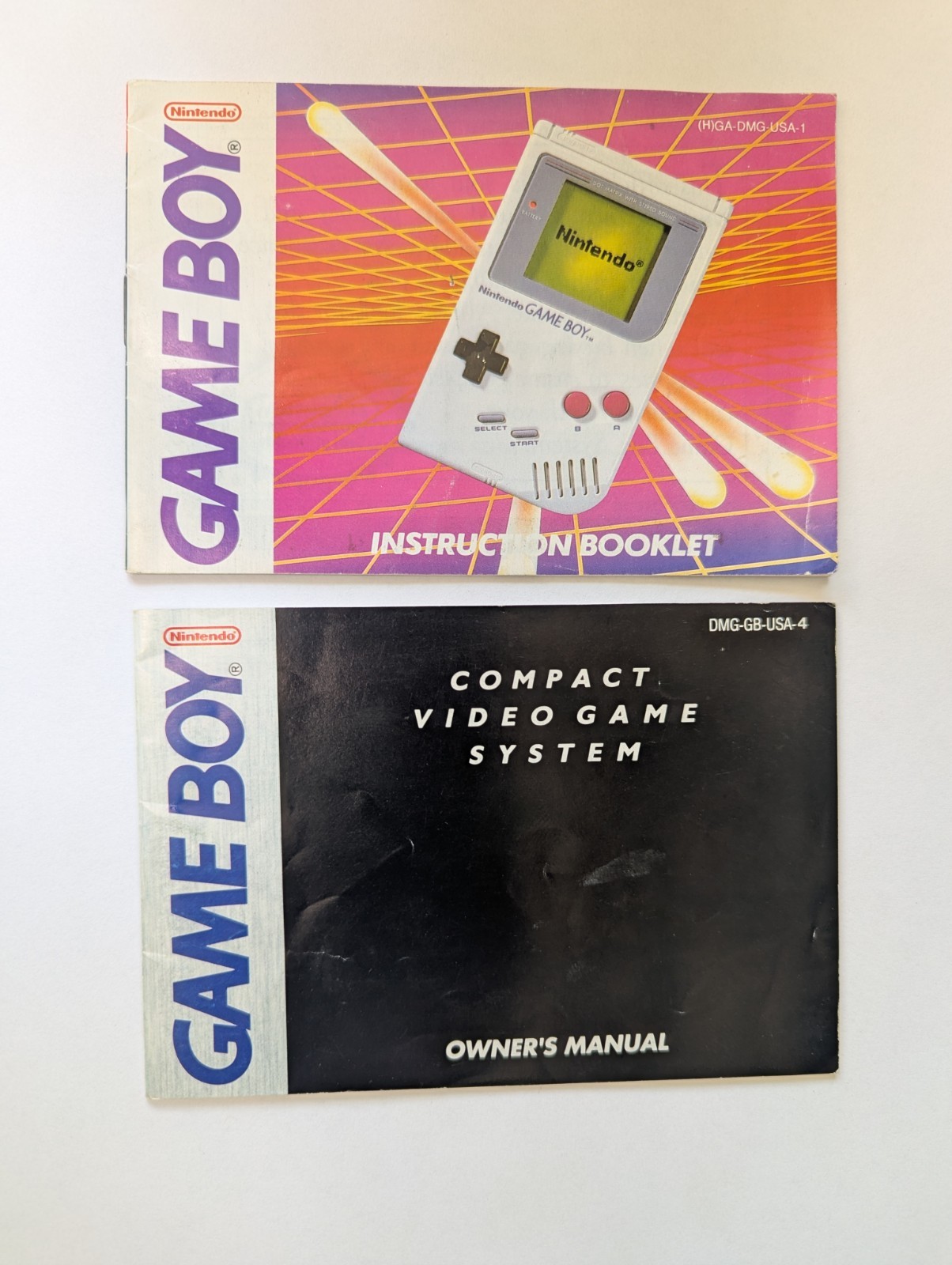 Nintendo Gameboy 2 Instruction Booklets Used Complete 3 Light Wear