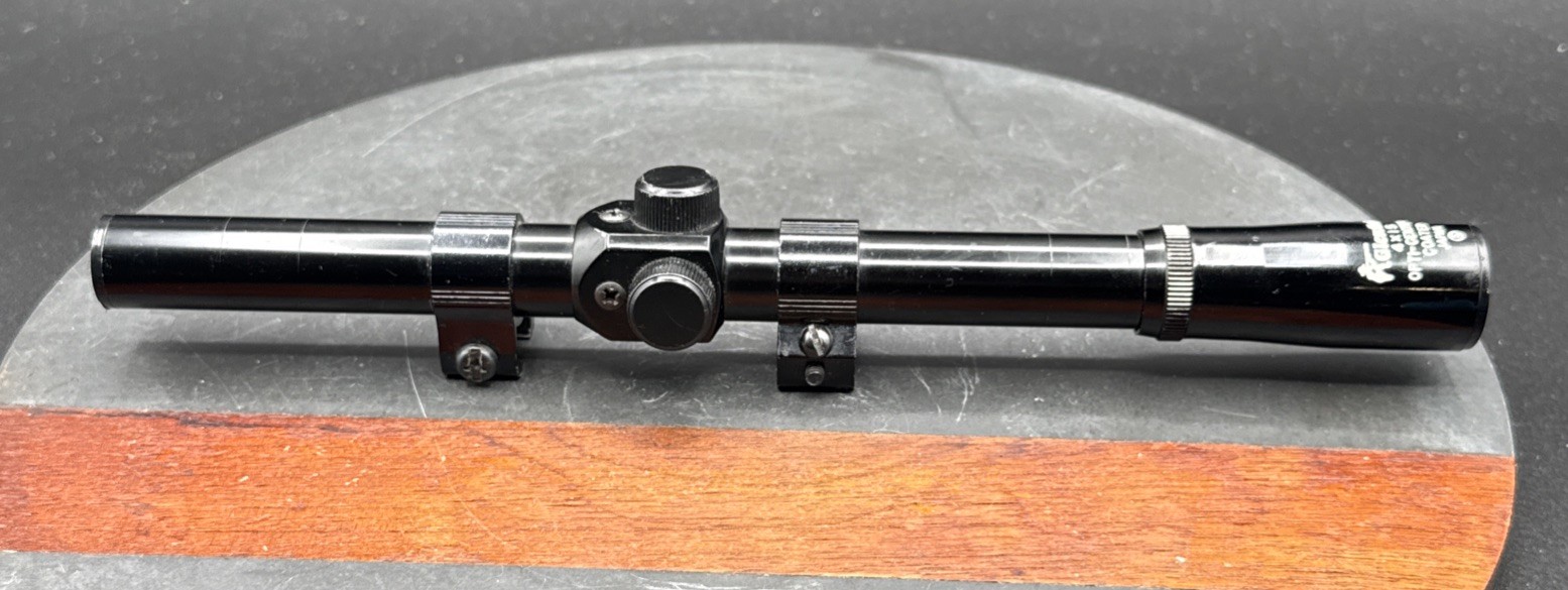 Vintage Glenfield Model 2000 4x 15mm 22 Caliber Rifle Scope