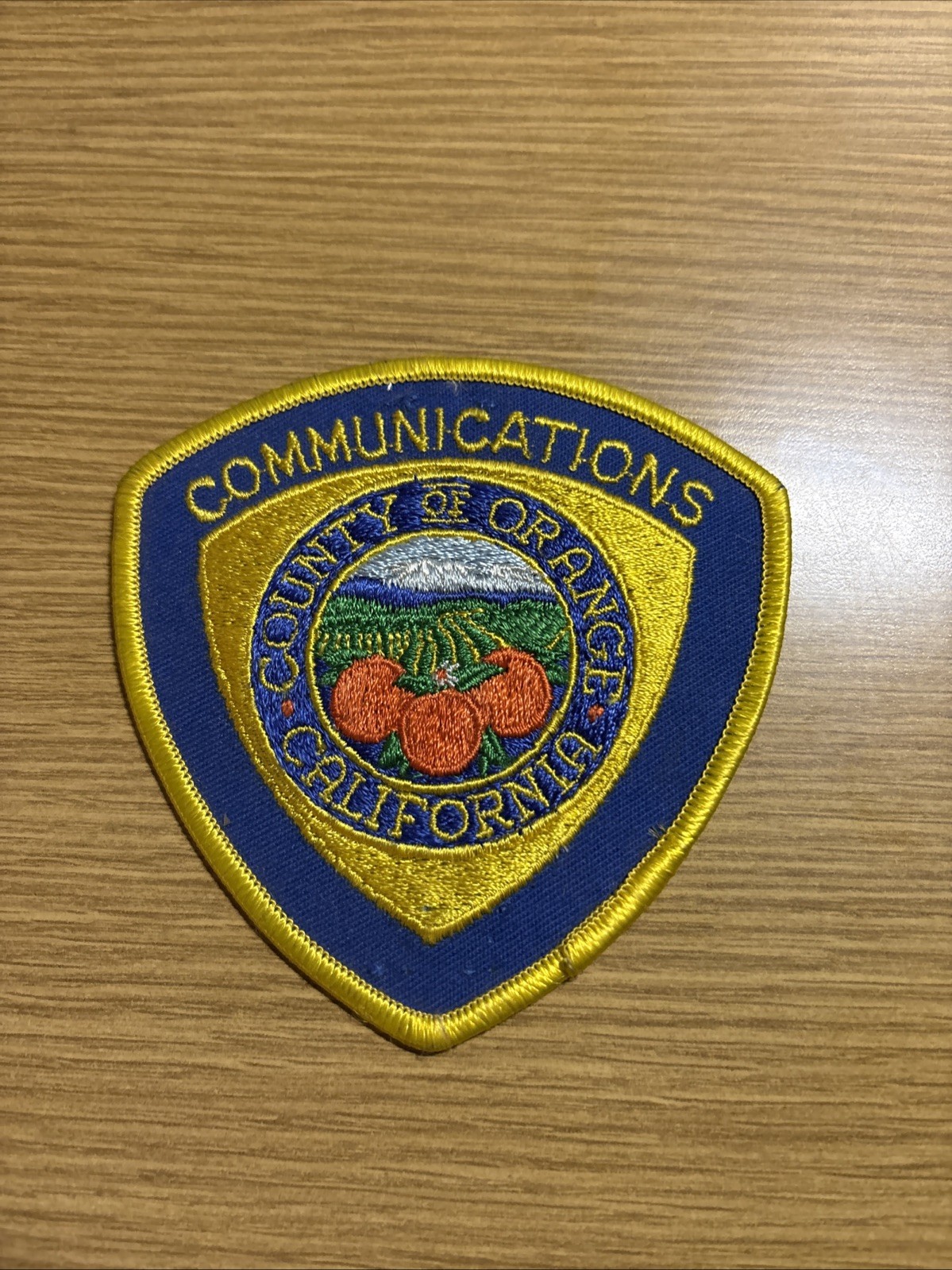 Patch California County of Orange Communication Sew On Patch-Historical Memorabi